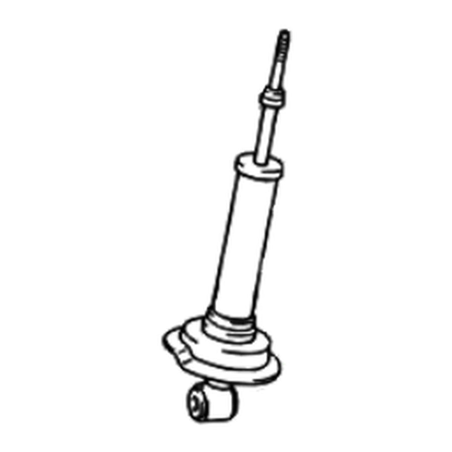 Genuine Lexus 48530-80038 SC430 2001-2002 Rear Shock Absorber