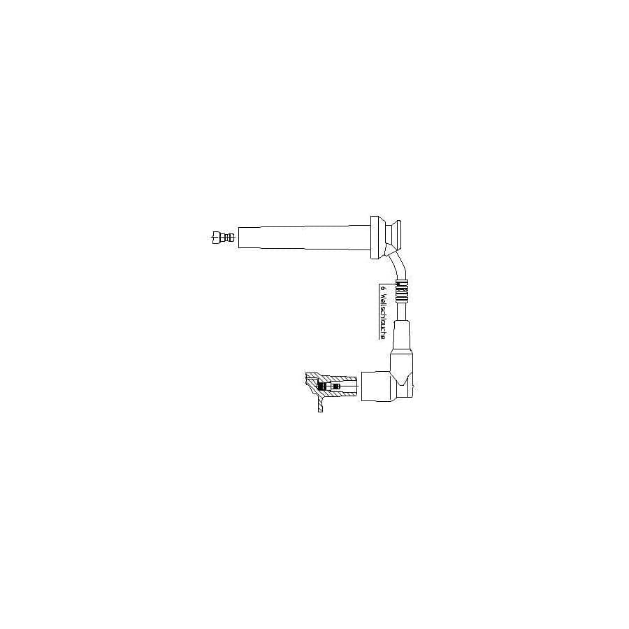 Bremi 8A15R110 Ignition Lead for Ford Mondeo