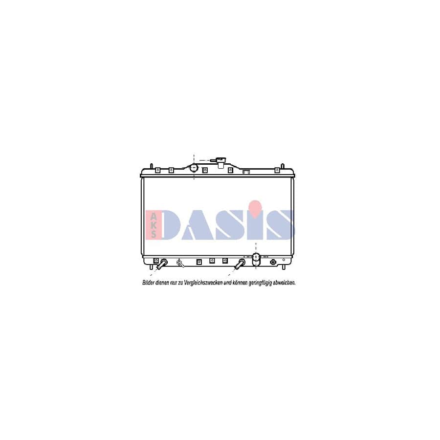 AKS Dasis 100310N Engine Radiator for Honda Legend