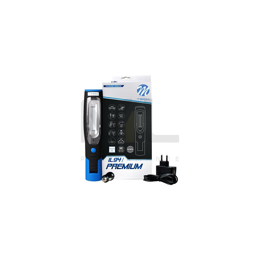 TECH IL94 PREMIUM IL94 Inspection lamp LED 120-375 lm with rechargeable battery