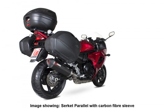 Scorpion RSI116TEO Suzuki GSX1250 FA Serket Parallel Slip-On - Titanium Sleeve | ML Performance UK UK