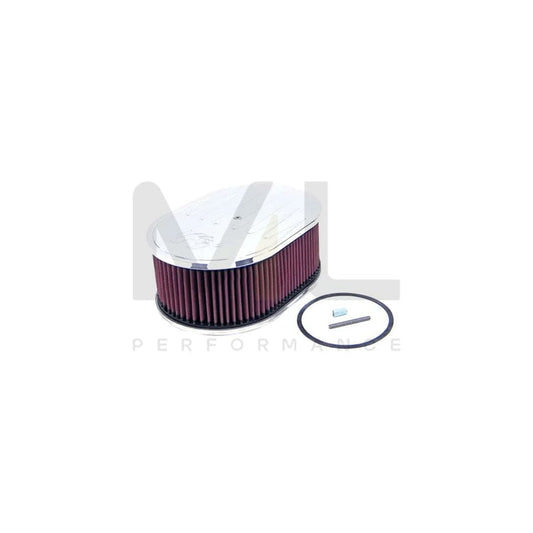 K&N 66-1540 Oval Air Filter Assembly