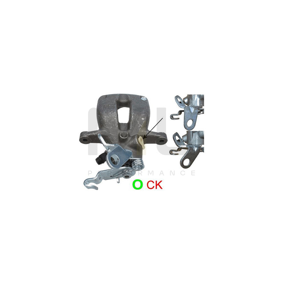 TEXTAR 38052600 Brake Caliper without holder