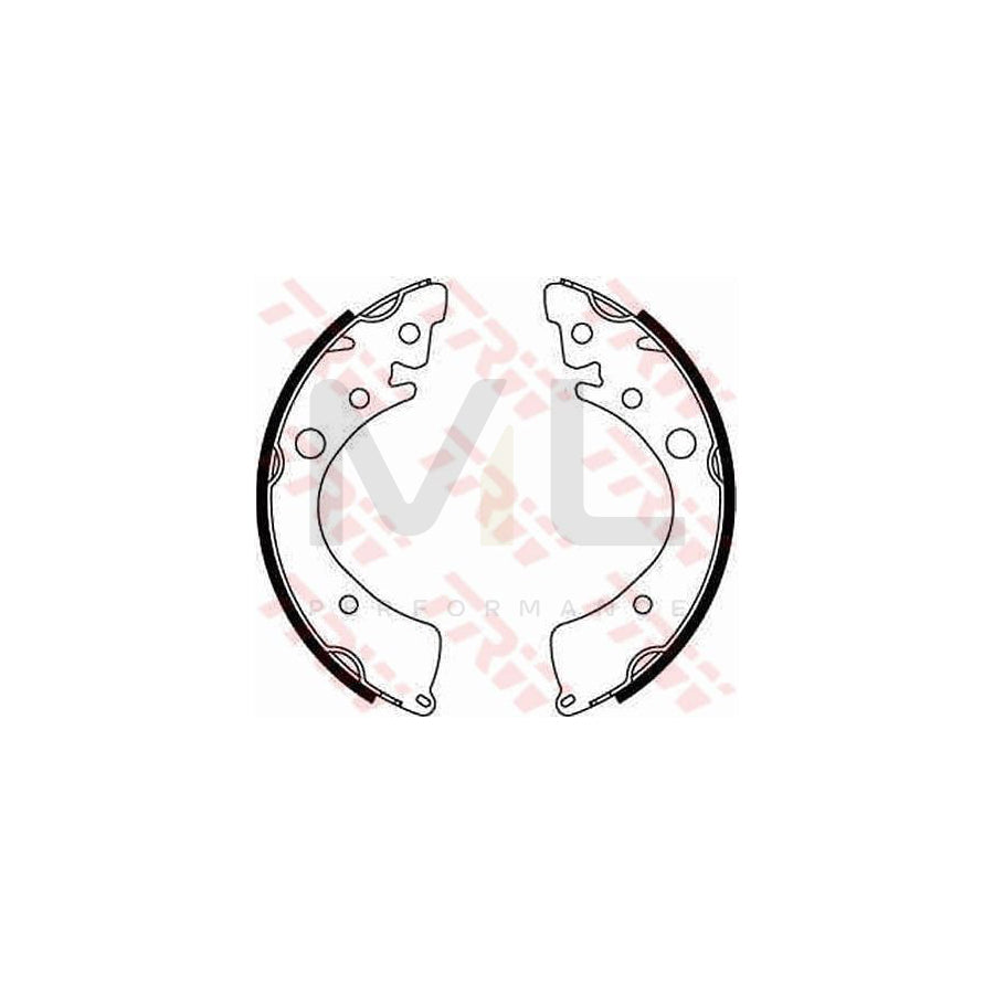 TRW GS8201 Brake Shoe Set