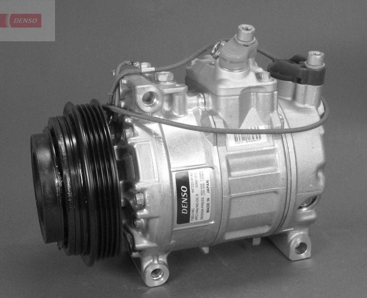 DENSO DCP02047 Compressor, Air Conditioning for Audi Allroad C5 (4Bh)