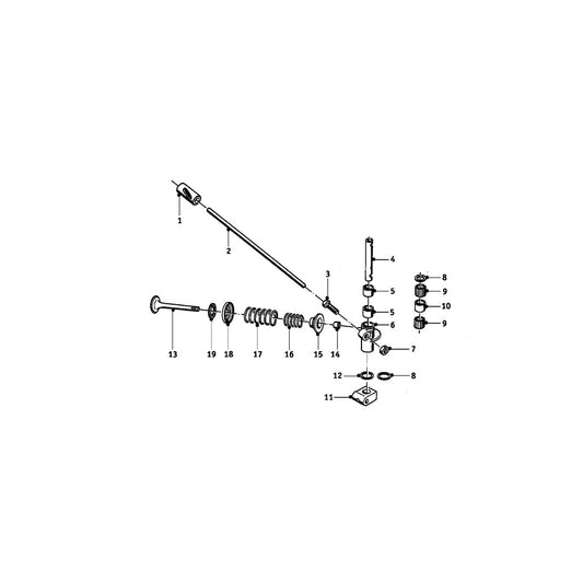 Genuine BMW 11320033157 Cam Follower (Inc. R68, R69 & R69 S)