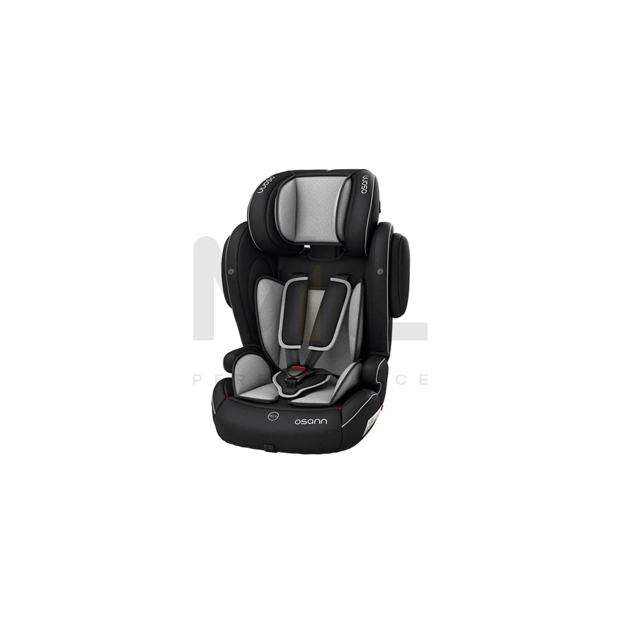 OSANN Flux Isofix 102-138-230 Child car seat with Isofix, 9-36 kg, 3-point harness, Grey