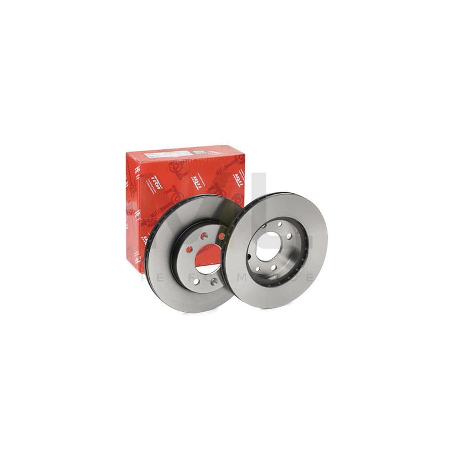 TRW DF1016 Brake Disc Vented, Painted  - 1 piece
