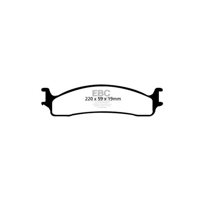 EBC PD08KF582 Dodge Yellowstuff Front Brake Pad & USR Disc K (Inc. Ram Pick-Up 2500 & 3500) 2 | ML Performance UK Car Parts