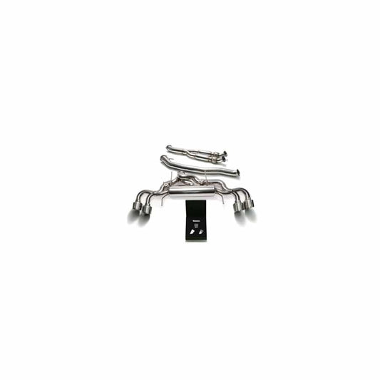 Armytrix NI35S-BF NI35SS-BQS12C Valvetronic 102mm Race Exhaust System Nissan GT-R R35 2007-2021 with Quad Chrome 5"