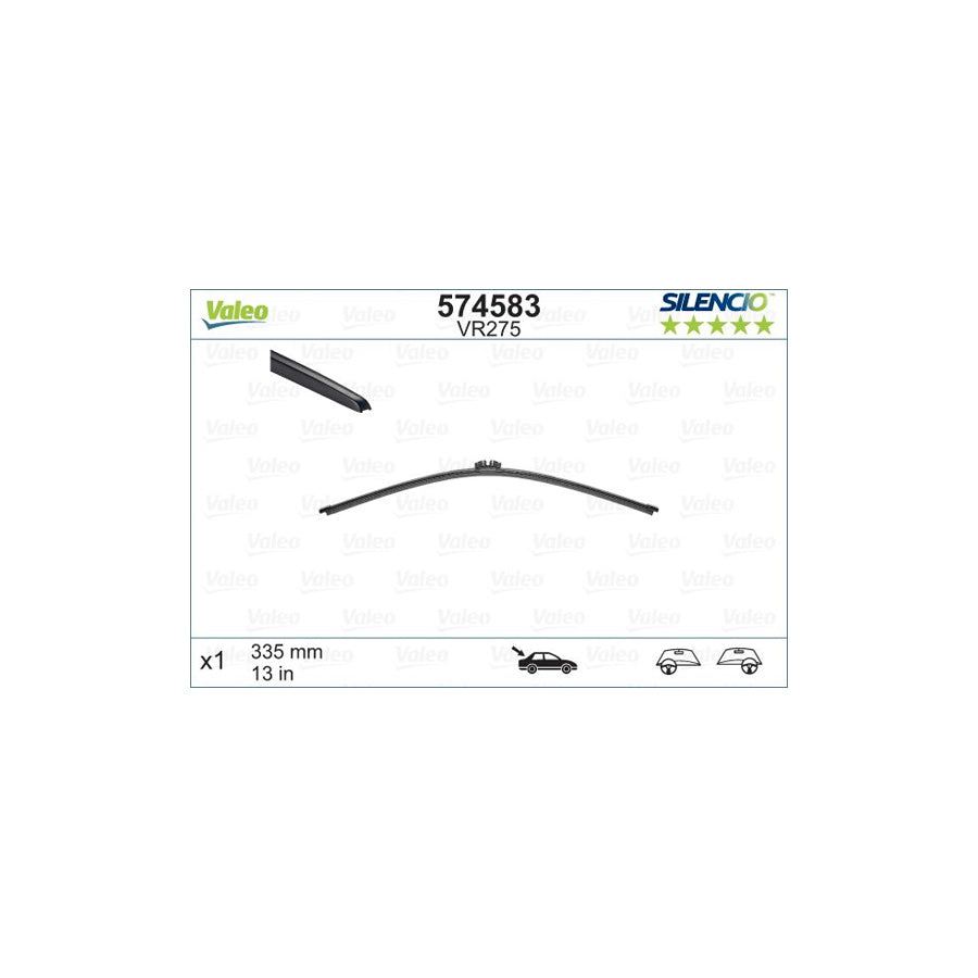 Valeo 574583 Wiper Blade For BMW X3 (F25)