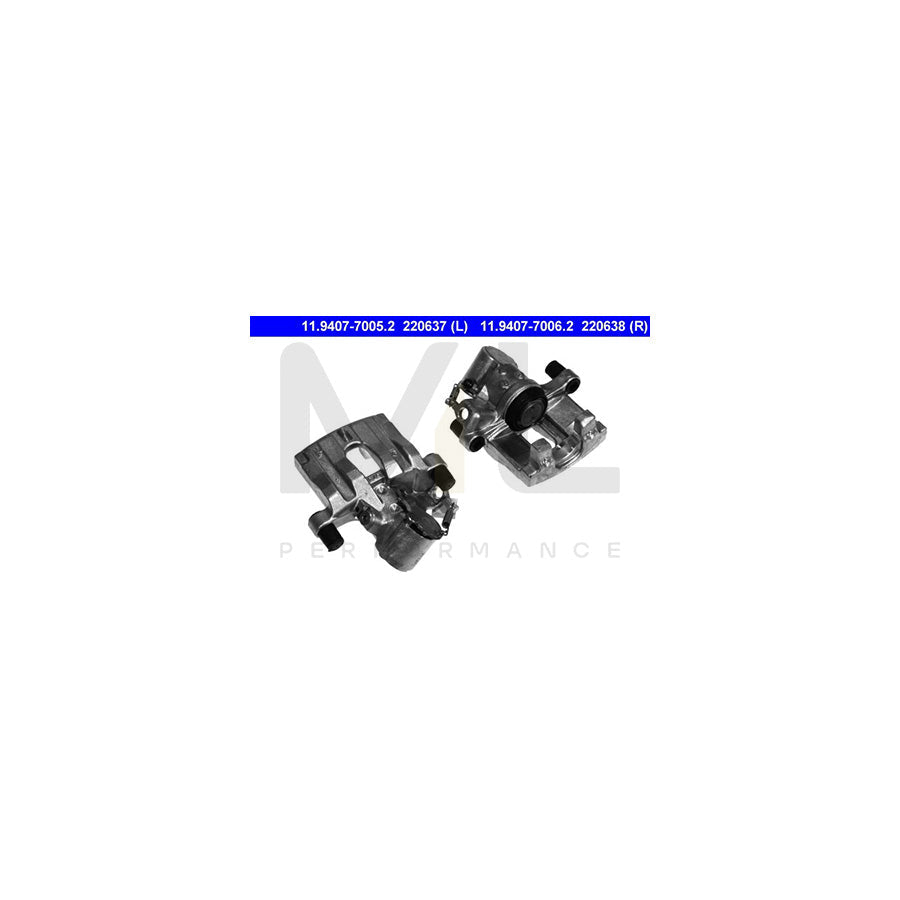 ATE 11.9407-7005.2 Brake Caliper without holder