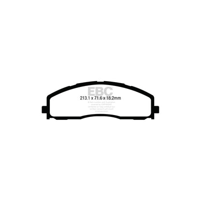 EBC DP43015R Ford Yellowstuff Front Brake Pads (Inc. F250 & F350) 2 | ML Performance UK Car Parts