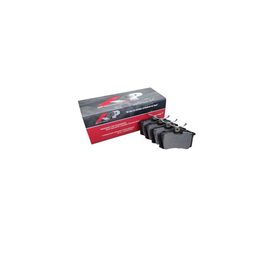 APP APP.309.03400 Audi Nissan Peugeot Renault Seat Skoda VW Rear Brake Pads (Inc. A3, Fabia & Golf)