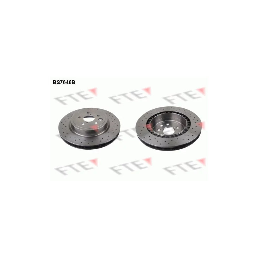 FTE Bs7646B Brake Disc for Lexus Is II Saloon (Xe20)