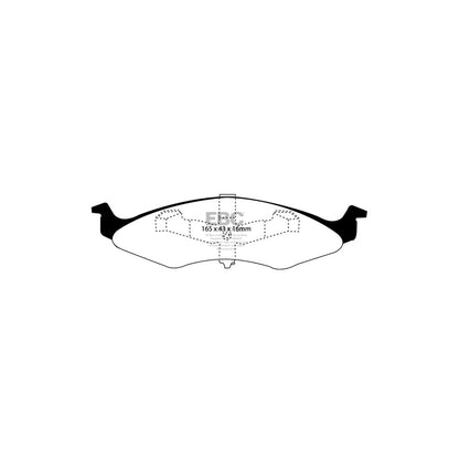 EBC DP1202 Chrysler Neon Ultimax Front Brake Pads 2 | ML Performance UK Car Parts