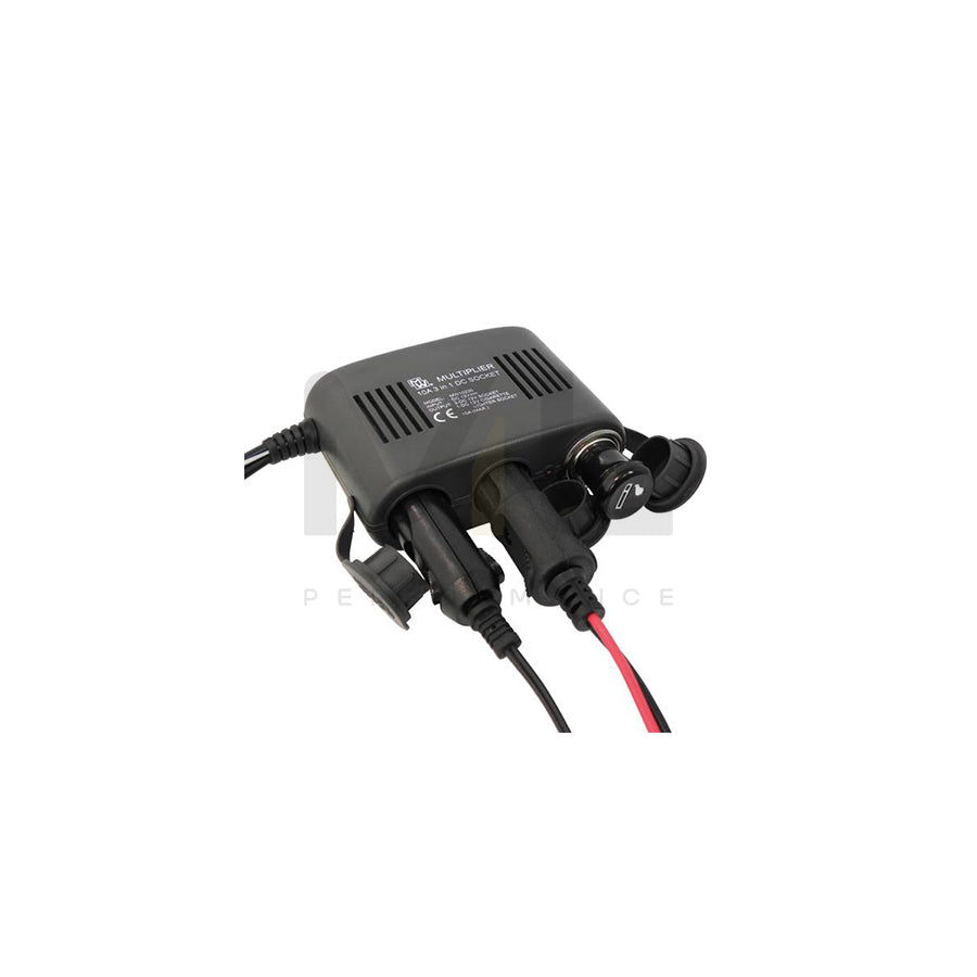 CARPOINT 0523486 Cigarette lighter splitter 12V, 10A, with cigarette lighter plug