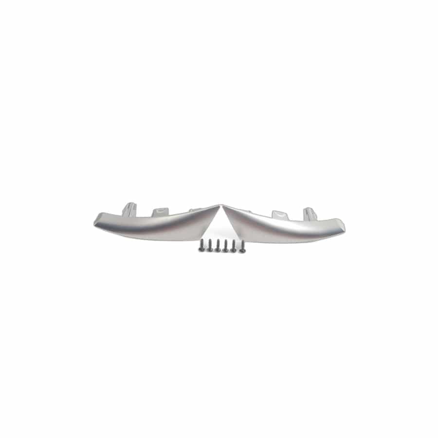 Genuine BMW 32306766012 E60 E61 Set Of Decorative Clips RUTHENIUM (Inc. 540i, 550i & 545i)