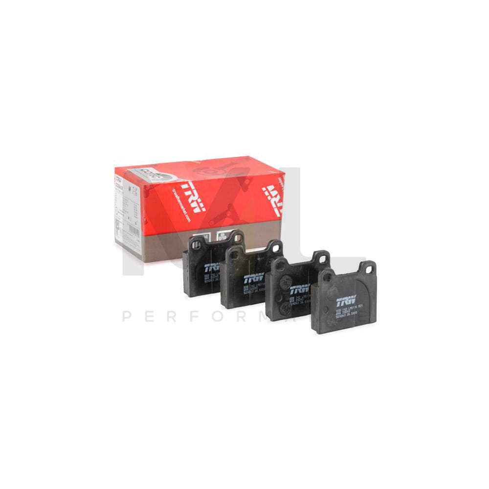 TRW Gdb142 Brake Pad Set Not Prepared For Wear Indicator
