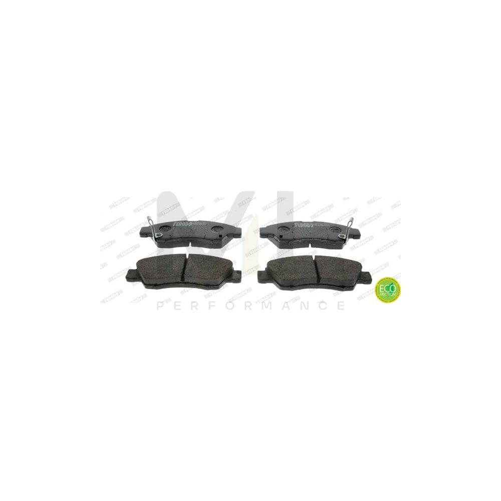 Ferodo Premier Eco Friction FDB777 Brake Pad Set With Acoustic Wear Warning, Without Accessories