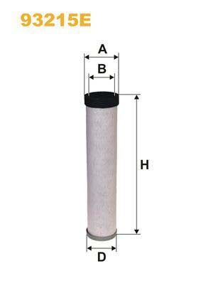 WIX Filters 93215E Secondary Air Filter