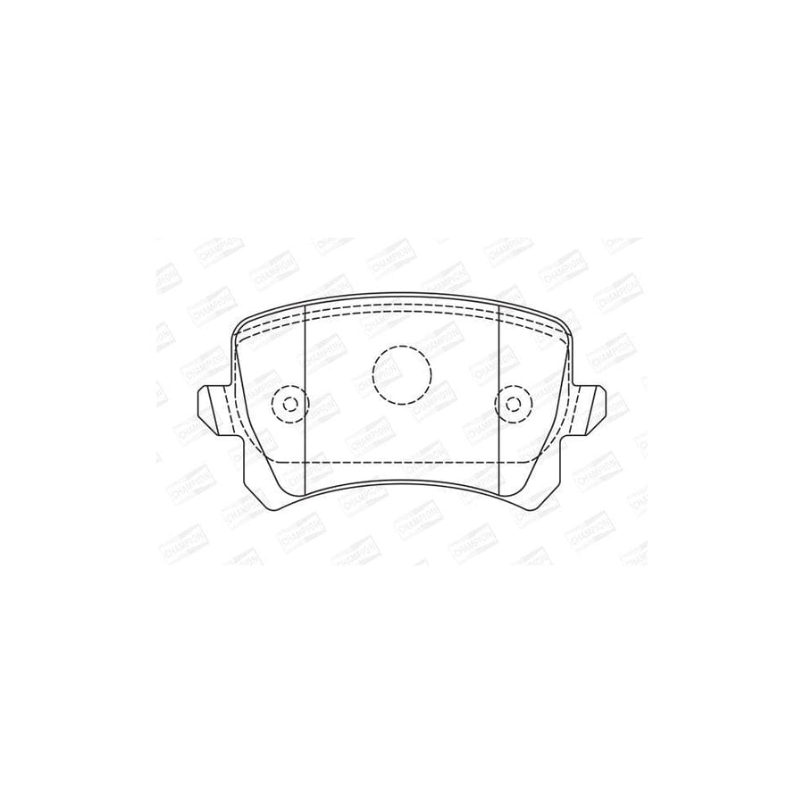 Champion 573668Ch Brake Pad Set