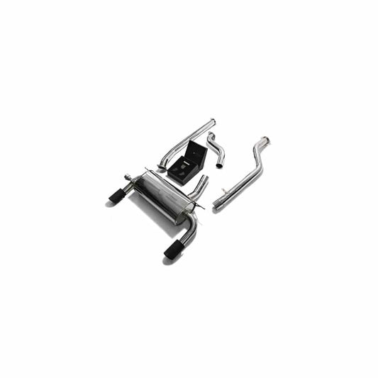 Armytrix BF32B-DS11M Valvetronic Exhaust System BMW 3-Series | 4-Series F3x 2016-2021 with Dual Matte Black 3.5"