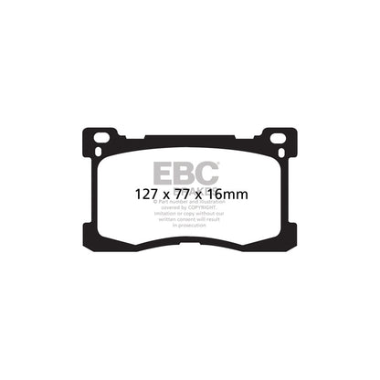 EBC DP31882C Hyundai Equus Redstuff Front Brake Pads 2 | ML Performance UK Car Parts