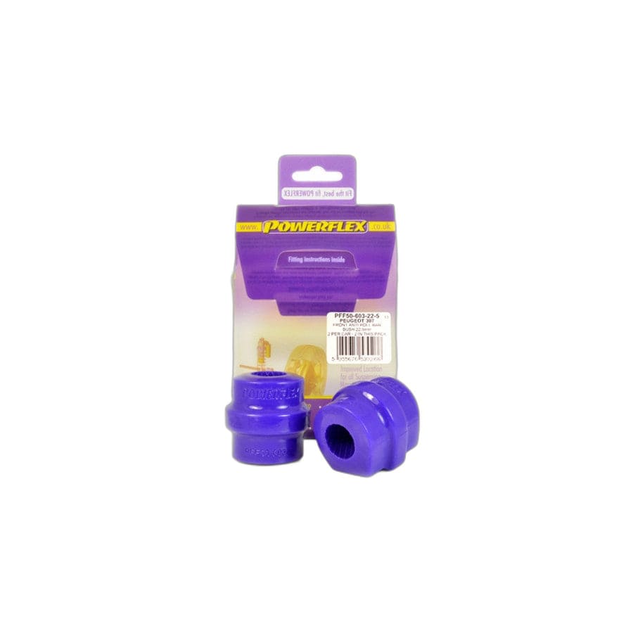 Powerflex PFF50-603-22.5 Peugeot Citroen Front Anti Roll Bar Bush 22.5mm (Inc. RCZ, Partner, Picasso, C4, Berlingo) | ML Performance UK Car Parts