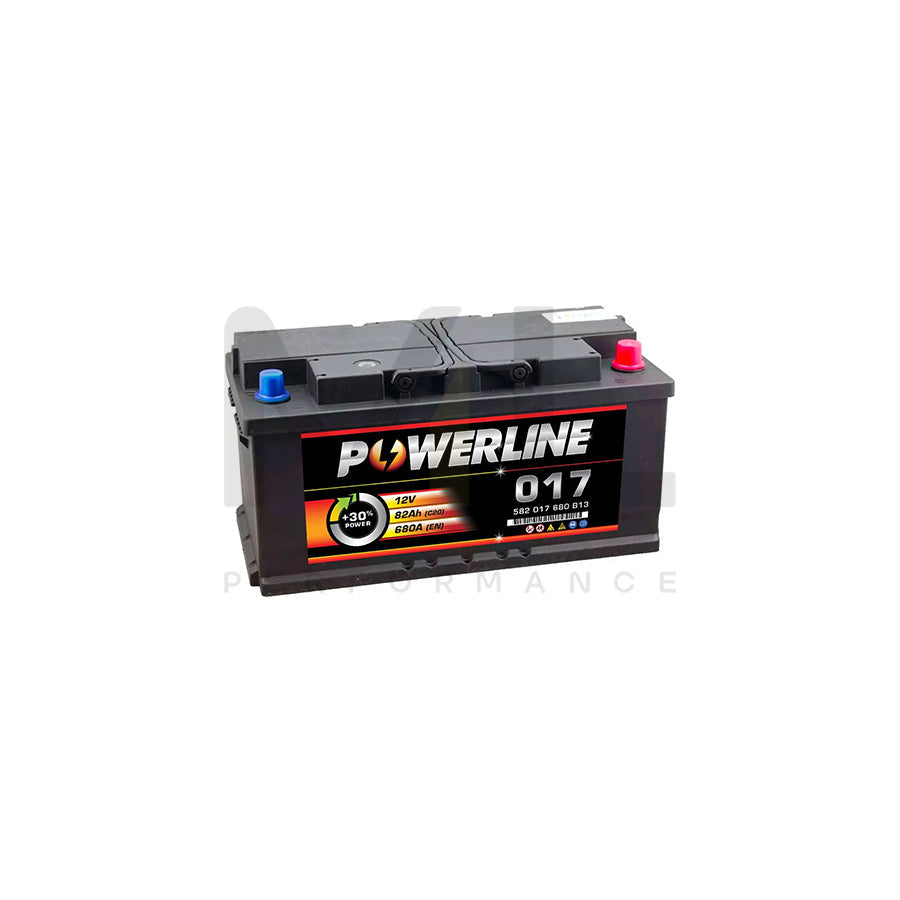 Powerline 017 Car Battery 12V