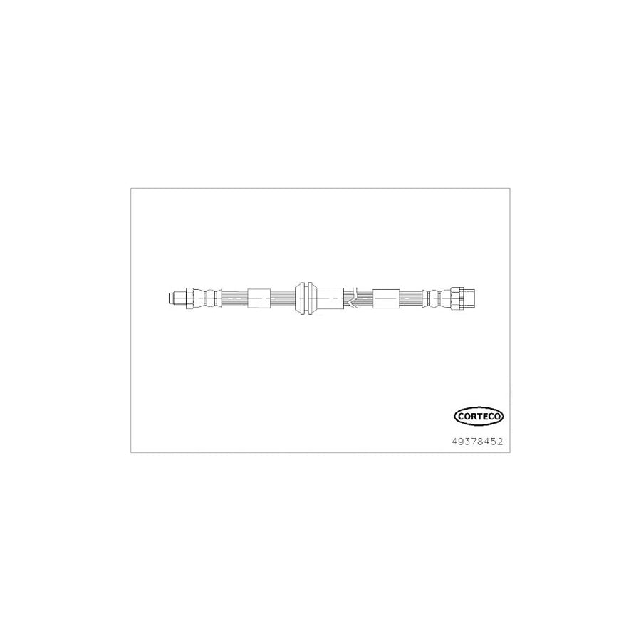 Corteco 49378452 Brake Hose for Mini Hatchback (R56)