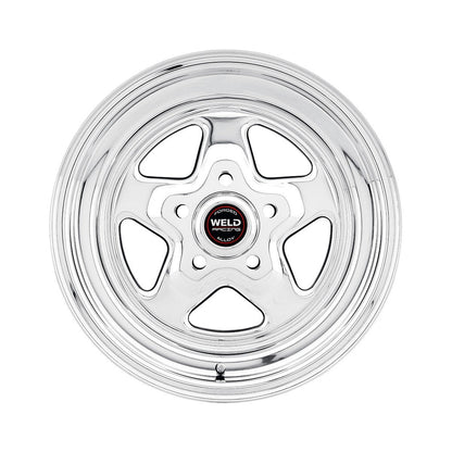 Weld 96-58280 0 Wheel 15x8 5x4.75 ET25 BS5.5 Polished Center - Polished Shell