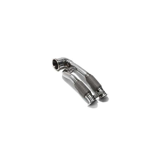 Armytrix AU8VR-ACDC Ceramic Coated Sport Cat-Pipe w/200 CPSI Catalytic Converters Audi RS3 8V 2.5L Turbo Sportback 2015-2016