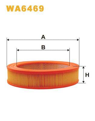 WIX Filters WA6469 Air Filter