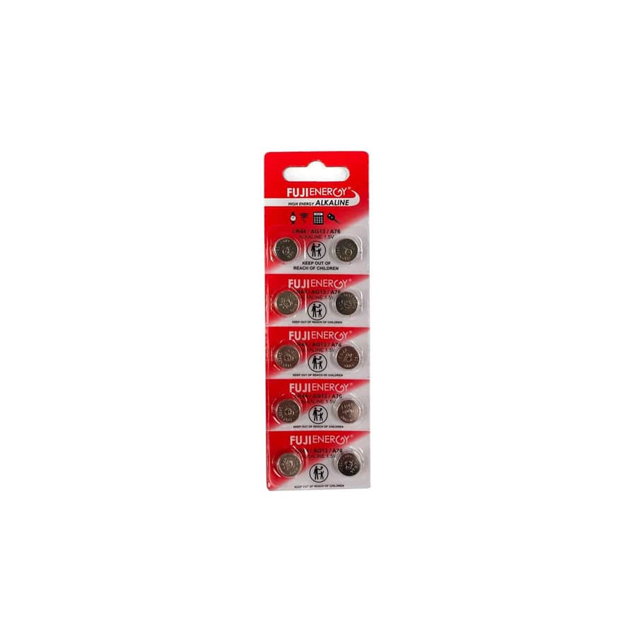 Fuji Energy LR44 Battery (Card of 10)