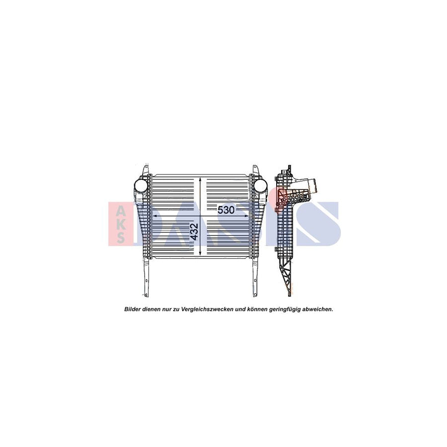 AKS Dasis 407018N Intercooler