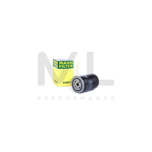 MANN-FILTER W 940/25 Oil Filter Spin-on Filter, with one anti-return valve