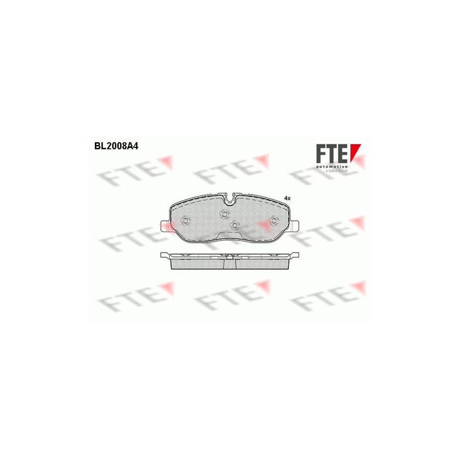 FTE 9010592 Brake Pad Set