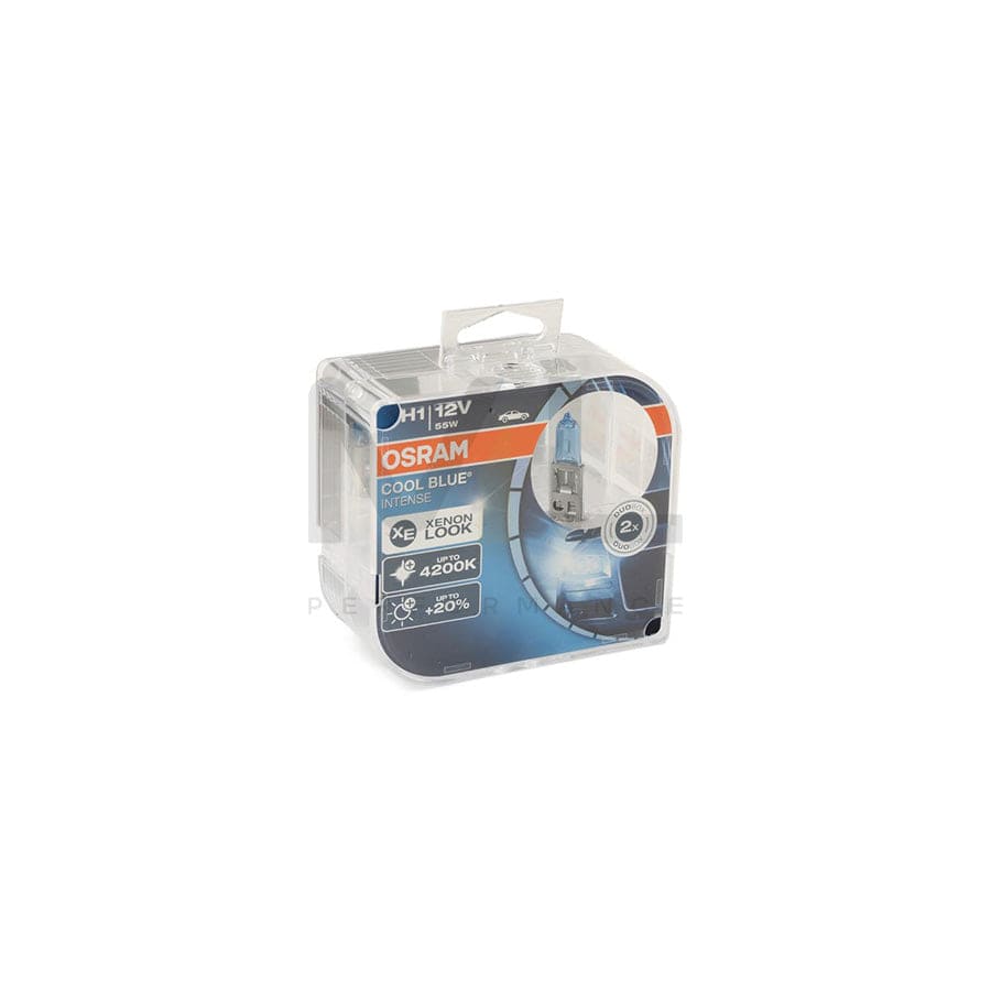 OSRAM COOL BLUE INTENSE 64150CBI-HCB Bulb, spotlight H1 12V 55W P14,5s 4200K Halogen