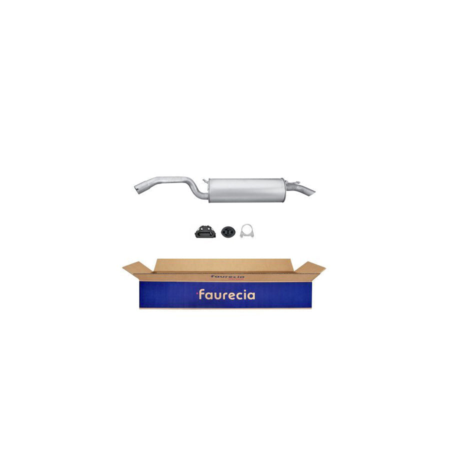 Hella 8LD 366 029-281 Rear Silencer For Fiat Stilo