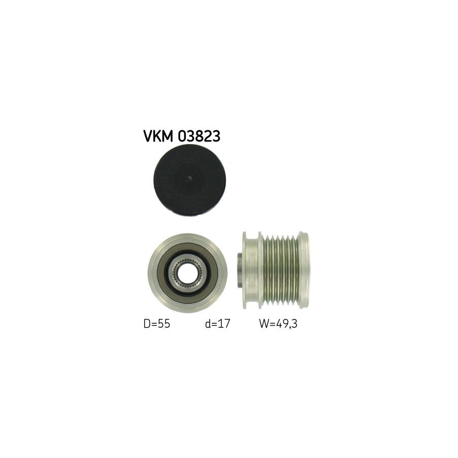 Skf Vkm 03823 Alternator Freewheel Clutch