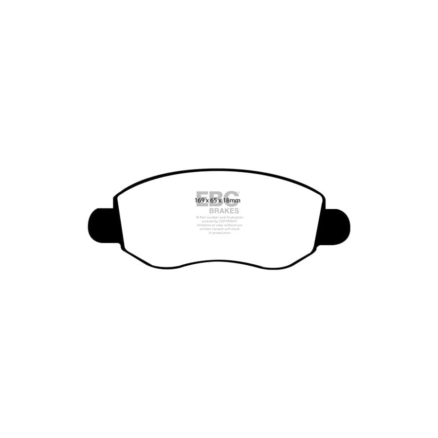 EBC PDKF796 Ford Tourneo Ultimax Front Brake Pad & Plain Disc Kit 2 | ML Performance UK Car Parts