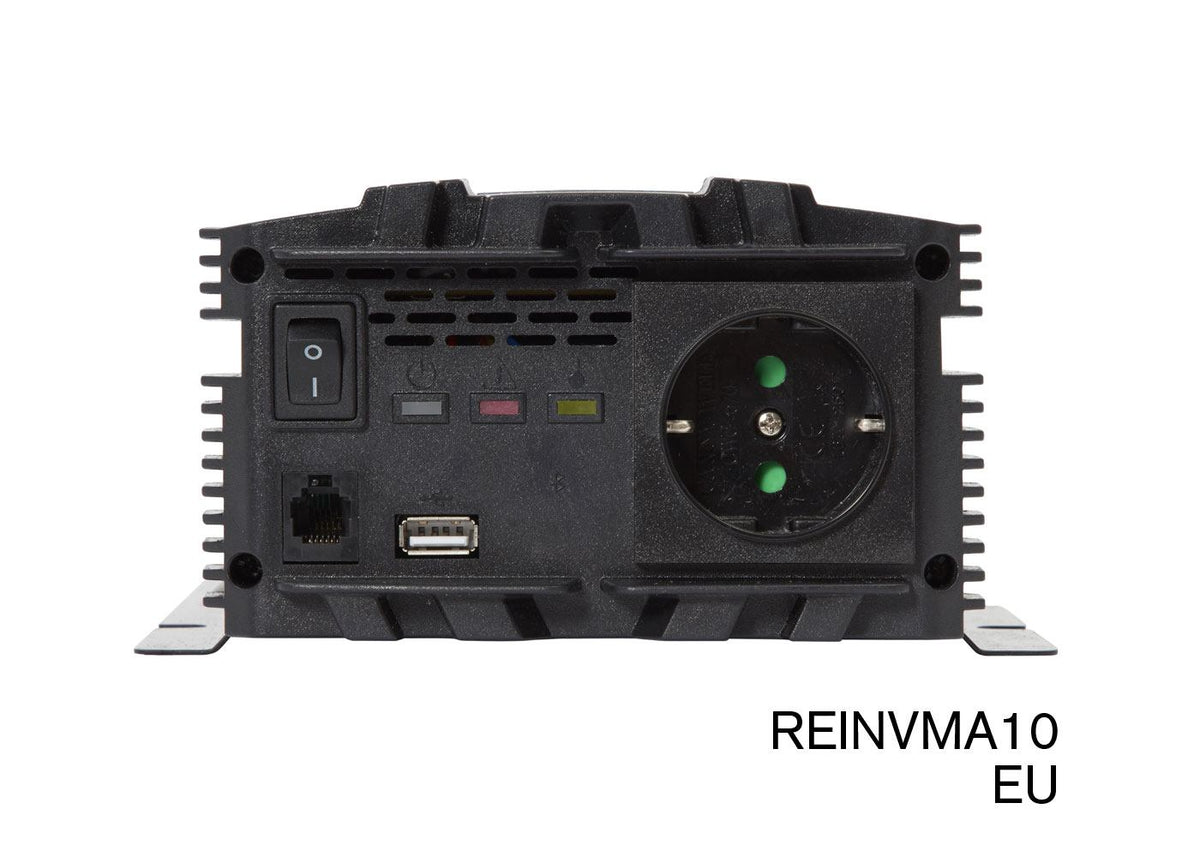 RING RINVMA10 12V DC to 230V AC, 1000W Modified Sine Wave Inverter (1 x UK Socket)