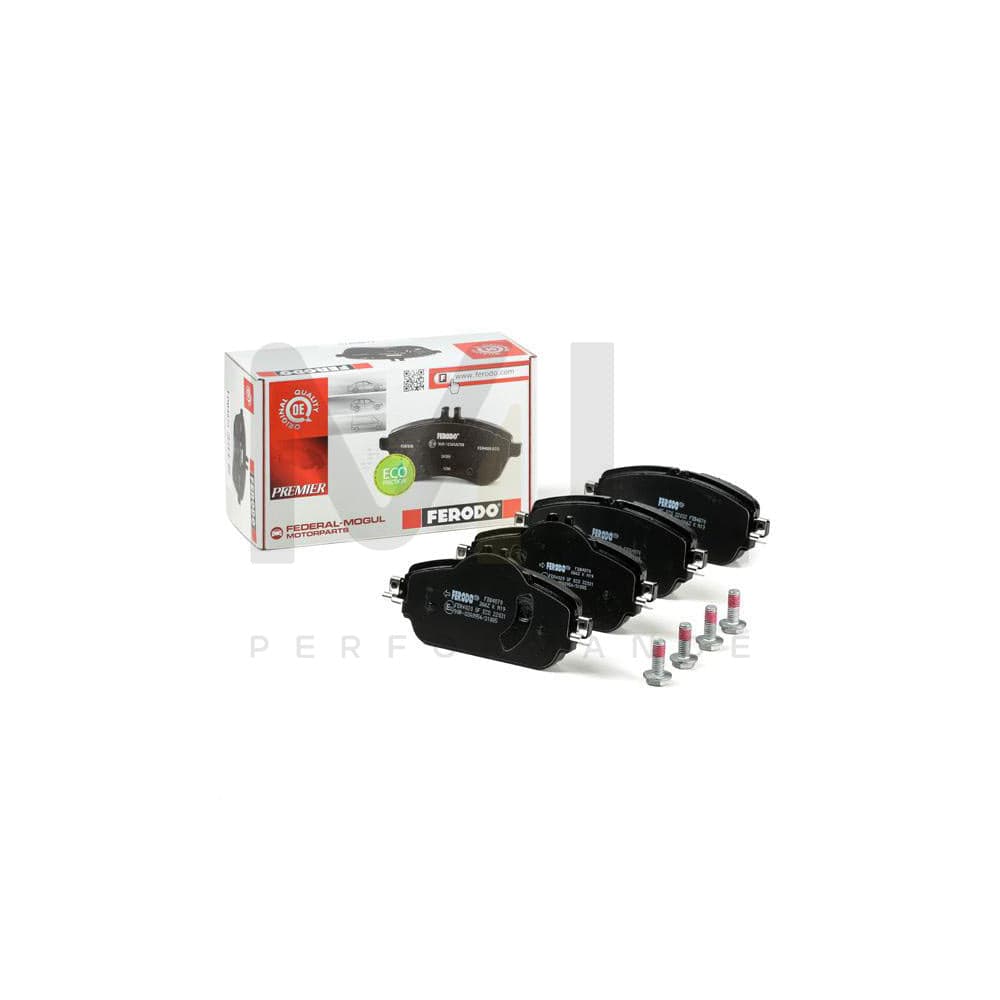 Ferodo Premier Eco Friction FDB4870 Brake Pad Set Prepared for Wear Indicator, With Accessories