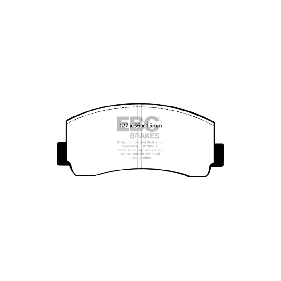 EBC PDKF1936 Toyota Celica Ultimax Front Brake Pad & Plain Disc Kit 2 | ML Performance UK Car Parts
