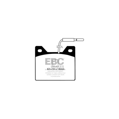 EBC PDKR723 Peugeot 504 Ultimax Rear Brake Pad & Plain Disc Kit 2 | ML Performance UK Car Parts