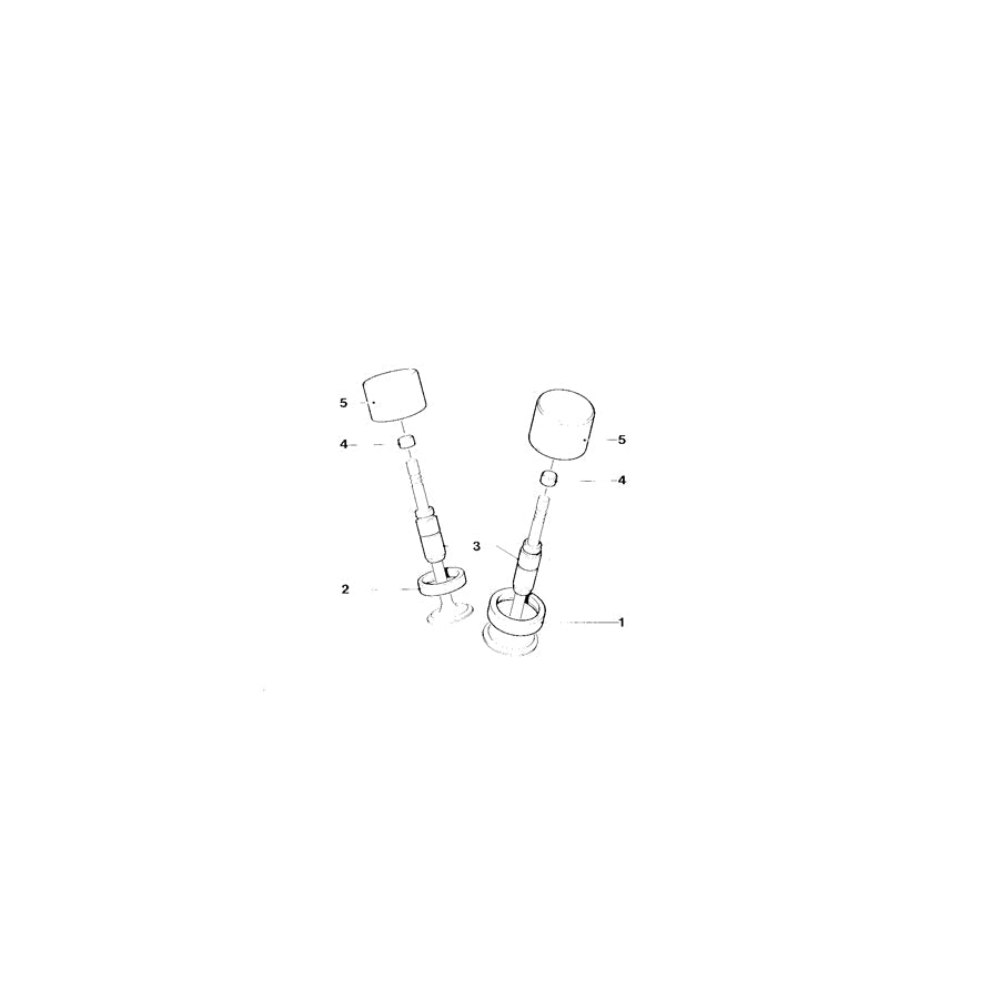 Genuine BMW 11341304281 E26 Cap 2,50 (Inc. M1)