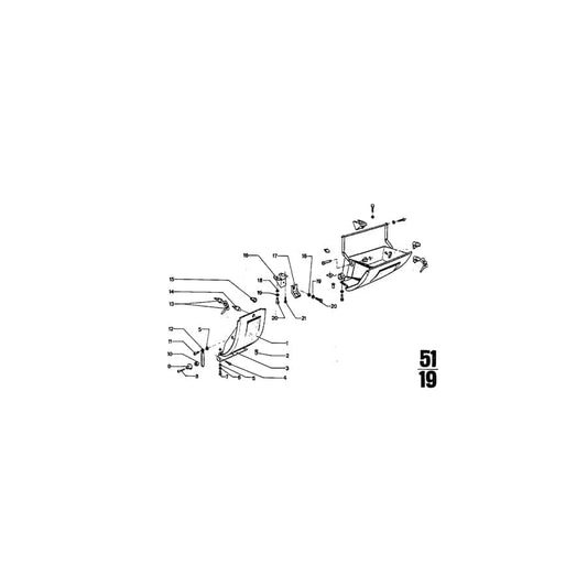 Genuine BMW 51161811031 Catch (Inc. 3.0CS, 2800CS & 3.0CSL)