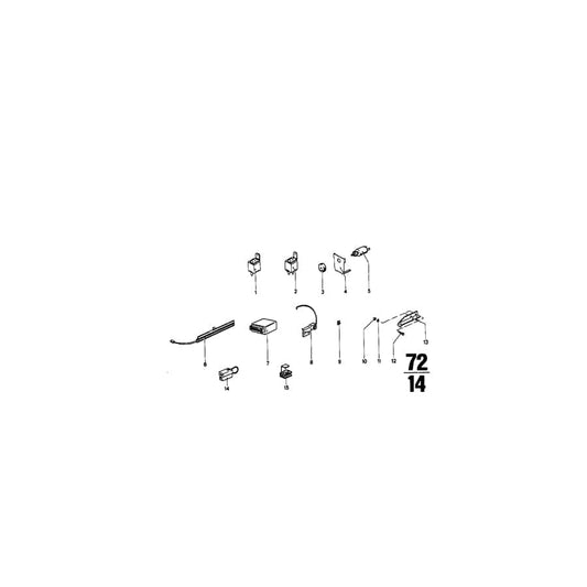 Genuine BMW 07119906112 E12 E24 Hex Bolt M4X10-8.8-ZNNIV (Inc. 3.0S, 628CSi & 3.0SBav)