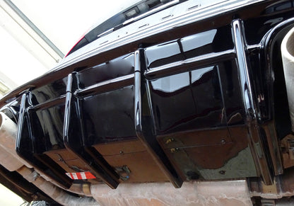 Rieger 00088231 SEAT 5FP Ateca Cupra Rear Diffuser 5 | ML Performance UK Car Parts